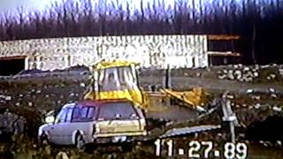 preview picture of video 'Massena Mall Construction 1989'