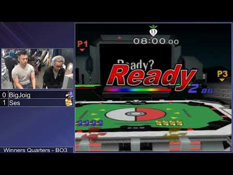 SG 19.3 SSBM - BigJoig (Falco) vs. Ses (Fox) - Melee WQF