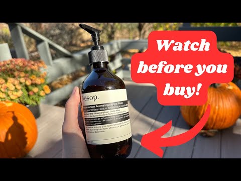Review: Aesop Resurrection Aromatique Hand Wash #ad