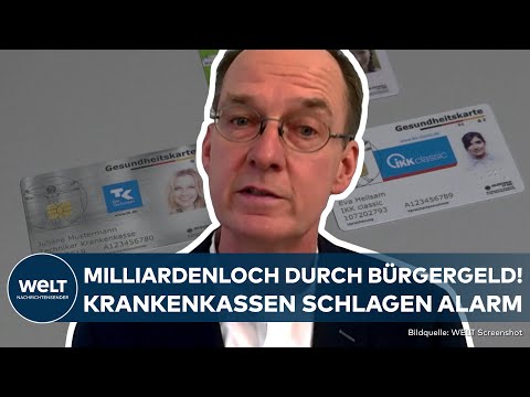 DEUTSCHLAND: Krankenkassen schlagen Alarm! 9,2 Milliardenloch! Bürgergeld und Ampel verantwortlich?