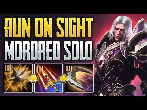 MORDRED IS A MONSTER! Mordred Solo Gameplay | SMITE 2 Conquest
