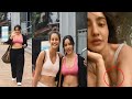 Neha Sharma Sister Aisha Sharma Flaunts Huge Figure In Sport Outfit