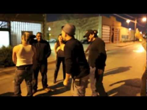 Dylan Carbone vs Louie the Singer 100 yard dash at G4 muzik w/ Play-n-Skillz session