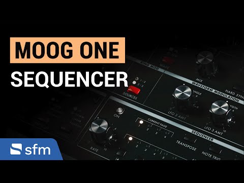 Moog One - Sequencer