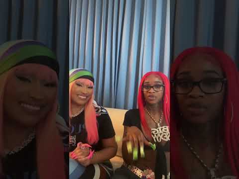 Nicki Minaj And Sexy Red FULL INSTAGRAM LIVE (No Comments)