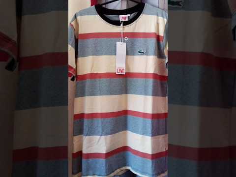 Camiseta peruana listrada, tênis,  camiseta santander, blusinha Lacoste atacado no Brás #lacoste #sp