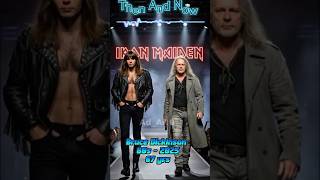 From Past to Present: Iron Maiden Then &amp; Now Runway Show#thenandnow#runway#shorts#ironmaiden