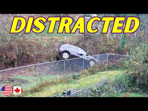 DISTRACTED DRIVER CAUGHT ON DASHCAM AND PAYS FOR IT - FEB 3, 2026