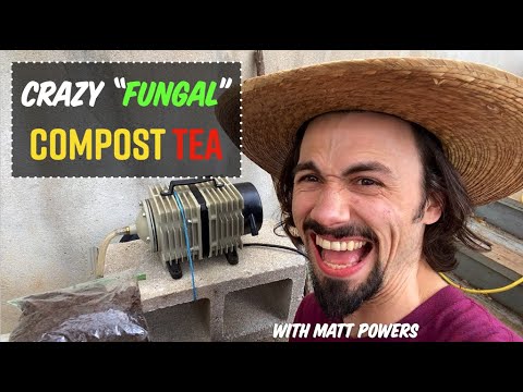 Crazy FUNGAL Compost Tea with Matt Powers LIVE!!
