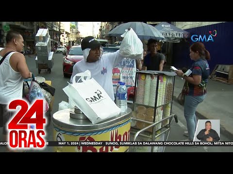 Ilang manggagawa, hinandugan ng GMA Kapuso Foundation ng grocery, atbp. ngayong Labor Day 24 Oras