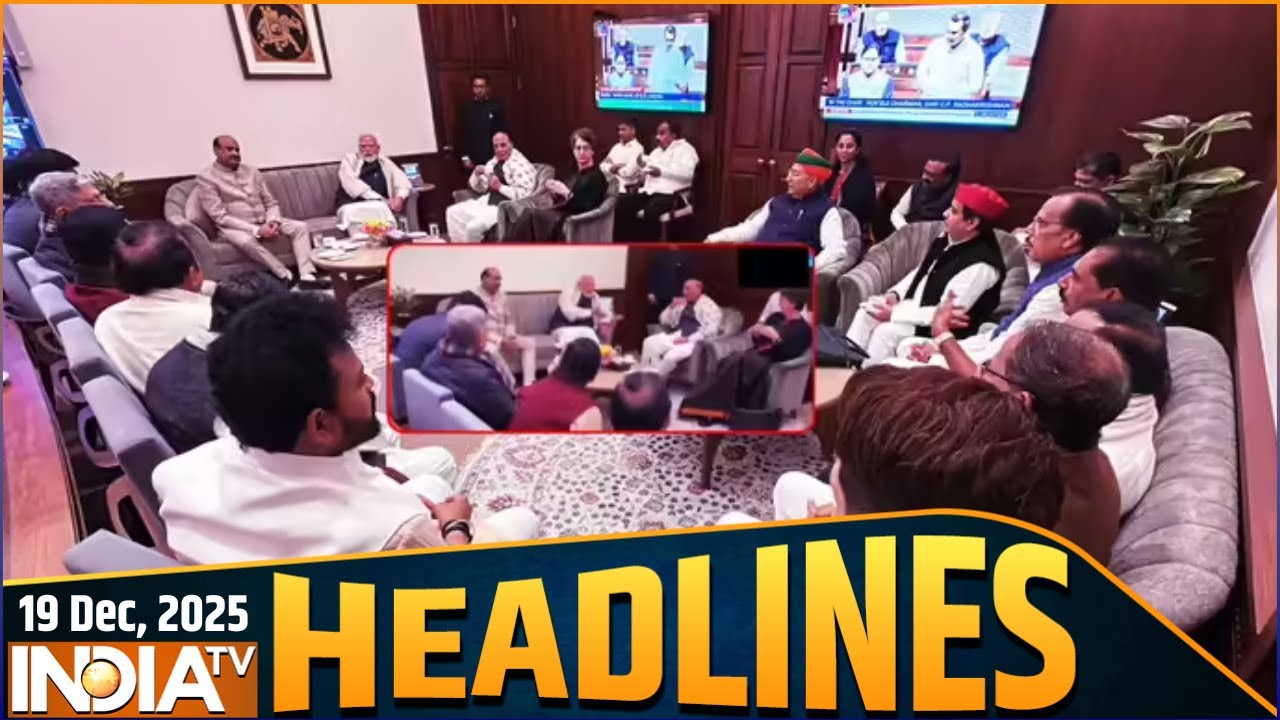 Headlines : पार्लियामेंट में विपक्षी सांसदों से मिले PM मोदी, 
