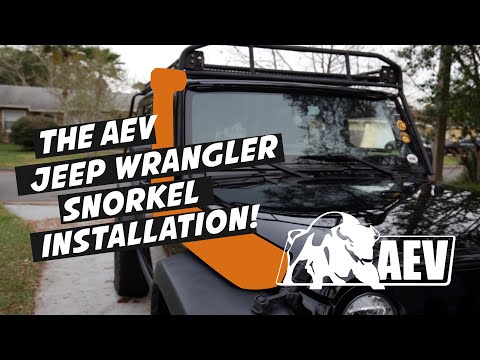 AEV Snorkel Installation - Jeep Wrangler JK