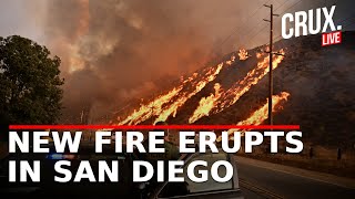 California Wildfire Live | San Diego Fire | Border 2 Fire In Otay Mountain | LA Fires 2025 | US News