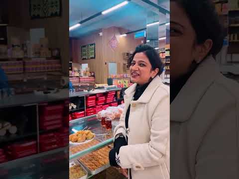 Tried Chocolate Baklava at Gabala Sweet House 🍫 Anuja Sahai Singer