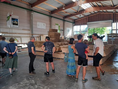 Tag der offenen Hallentüre zum Strohbau - Besucherstimmen 1. Teil