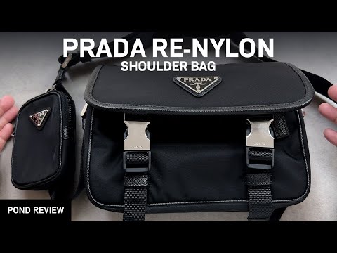 กระเป๋าที่ช่องเยอะจนตกใจ! Prada Re-nylon Shoulder Bag