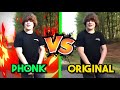 One Two Buckle My Shoe Phonk Version Vs Original | Side by Side Comparison