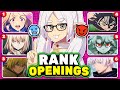 Rank The Anime Opening Without Knowing The Next One