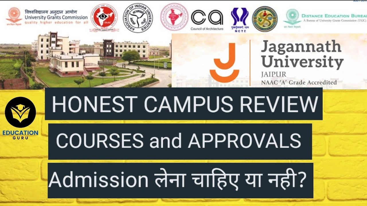 Is Jagannath bahadurgarh UGC University approved?