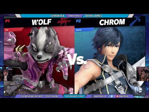 The Break #495   SSBU W4   LemonTea VS Shoyo James