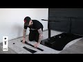 Žaidimų stalas Arozzi Arena Moto Gaming Desk, Motorizuotas, Reguliuojamo aukščio 720-1180mm, Juodas
