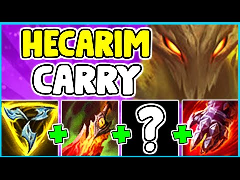 HOW TO PLAY HECARIM JUNGLE & SOLO CARRY IN SEASON 11 | Hecarim Guide S11 - League Of Legends