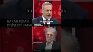 ⚠️ Dışişleri Bakanı Hakan Fidan, Ahmet Hakan'ın nükleer sorusunu yanıtsız bırakt