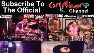 Carl Palmer of Emerson Lake & Palmer drum solo on his Ludwig Kit from Bergen Performing Arts Center