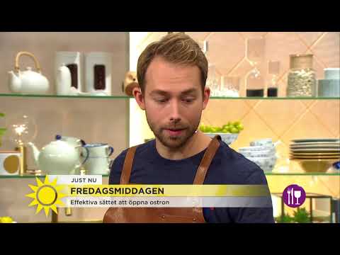 Så öppnar du ett ostron - Nyhetsmorgon (TV4)