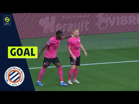 Goal Florent MOLLET (12' - MHSC) MONTPELLIER HÉRAULT SC - RC STRASBOURG ALSACE (1-1) 21/22