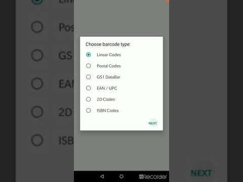 Barcode Creator Video