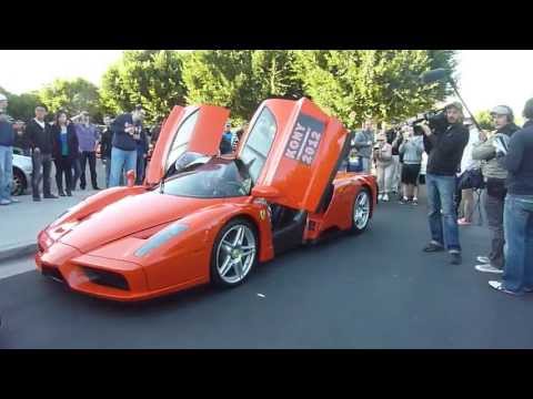 Bugatti Veyron VS Ferrari Enzo .. Face to Face