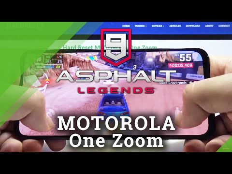 Asphalt 9 Performance Test on MOTOROLA One Zoom - Gameplay
