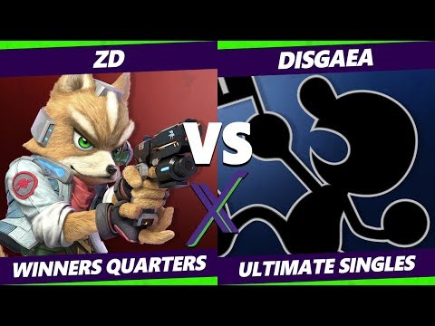 Smash Ultimate Tournament - ZD (Fox, Lucina) Vs Disgaea (Game & Watch) S@X 307 SSBU Winners Quarters