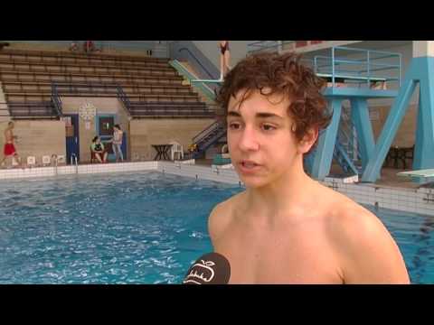 Emisija Serbus Zagreb - Skokovi u vodu (KSV Trešnjevka - Juraj Melša i Lorena Tomiek)