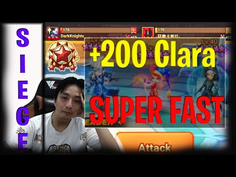 SUPER FAST NEW META SIEGE DEFENSE VS RED DEVIL AND DARK KNIGHT - SUMMONERS WAR