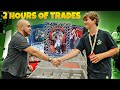 2 Hours Of Negotiating BIG Card Trades Compilation