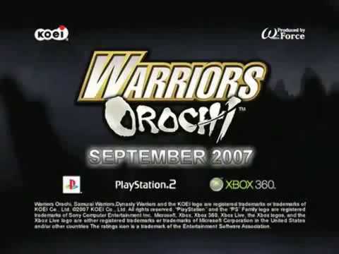 Warriors Orochi - Trailer (Xbox 360, PlayStation 2, PSP)