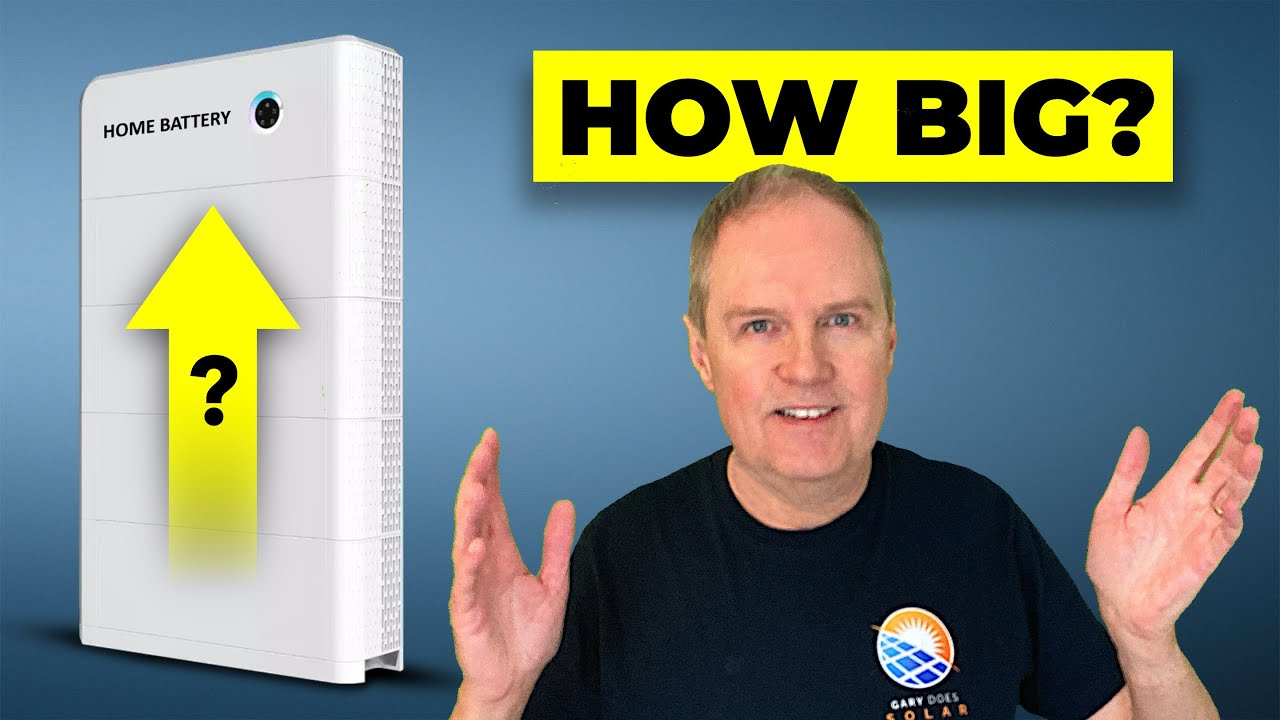 How to Size Your Home Battery: The Golden Rule That Stops You Overpaying