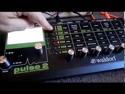 Waldorf pulse 2 desktop synth module: My first go ...Amazing