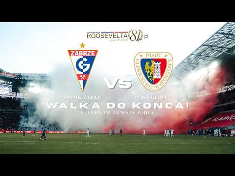 Walka do końca! Kulisy meczu Górnik Zabrze - Piast Gliwice z perspektywy murawy.