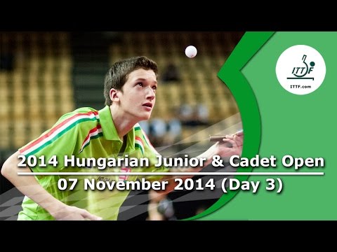 2014 Hungarian Junior & Cadet Open - ITTF Premium Junior Circuit Teams day 3