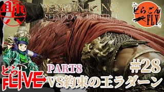 #28【ELDEN RING SHADOW OF THE ERDTREE 】ついに本気の本気を見せる時が来たようだVS約束の王ラダーン【スケロク配信】