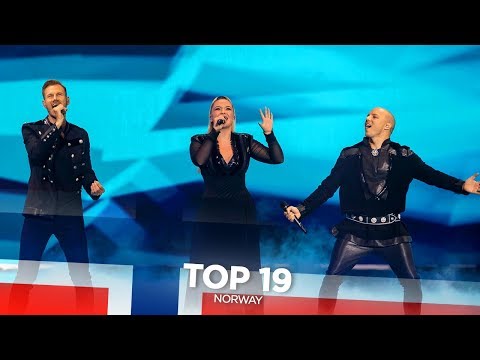 Norway in Eurovision - My Top 19 (2000-2019)