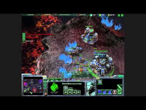 SC2 2on2 TZ v TZ Ger Terra view Game6 part1 1