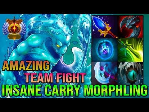 [ Morphling ] AMAZING TEAM FIGHT - INSANE CARRY META - PRO PLAY - RIGHT CLICK MONSTER