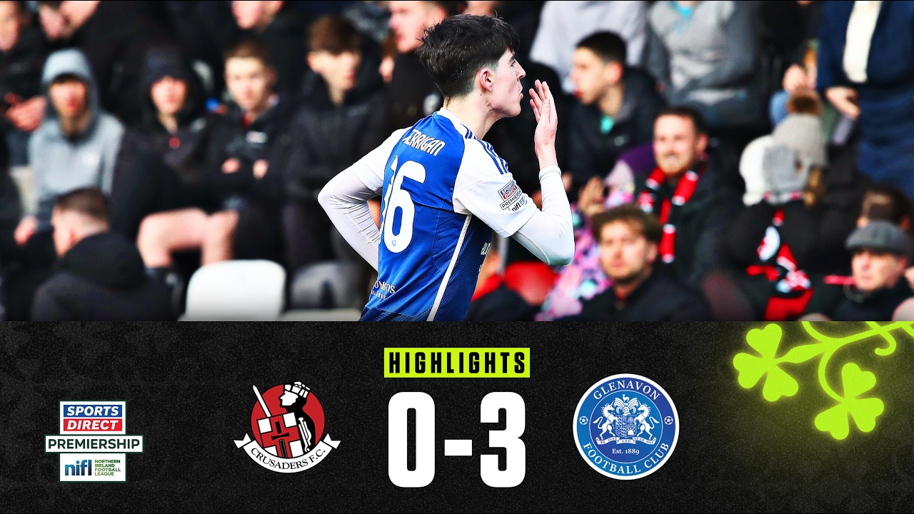 Crusaders vs Glenavon Highlights