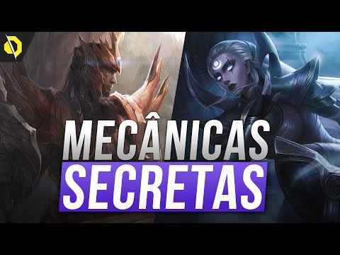 4 MECÂNICAS SECRETAS QUE QUASE NINGUÉM CONHECE - LEAGUE OF LEGENDS