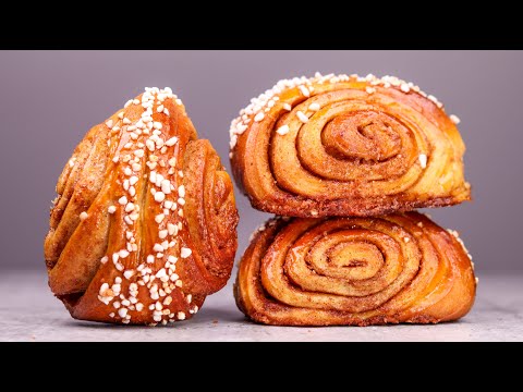 How to Make Beautiful Cardamom & Cinnamon Rolls - Korvapuusti
