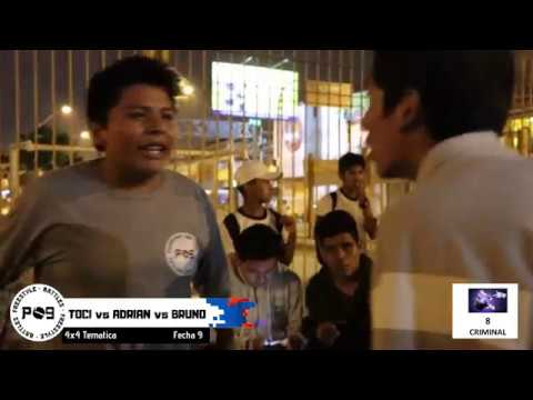 🔥 TOCI vs BRUNO vs ADRIAN - Octavos - Colectivo P09 - Fecha 9 🎙️🔥